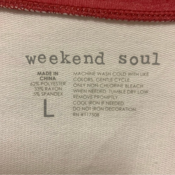 Weekend Soul Large USA top - Picture 3 of 4